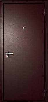 Дверь металлическая GOOD LITE 1 960х2050мм R медный антик/ясень белый