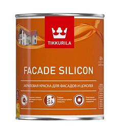 Краска В/Д для фасадов и цоколей Facade Silicon VVA 0,9 л; TIKKURILA