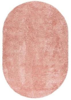 Ковер Shaggy Viva(30) 60х90 см овальный розовый однотонный 1039; 30400