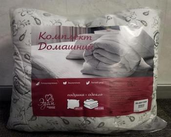 Комплект подушка+одеяло Домашний (50х70см/140х205см)