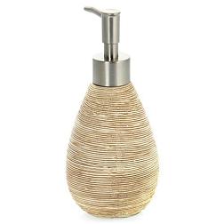 Дозатор для жидкого мыла настольный керамика бежевый Bees light; 351-03