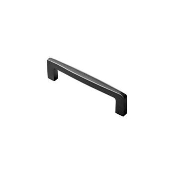 Ручка мебельная скоба 96 мм матовый черн хром; S-2626-96 BLC
