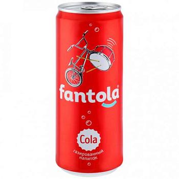Вода Fantola 0,45 л кола ж/б