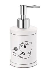 Дозатор для жидкого мыла настольный керамика Happy Cats; FOR-HC021