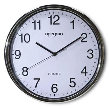 Часы настенные 30 см пластик Apeyron; P 2803