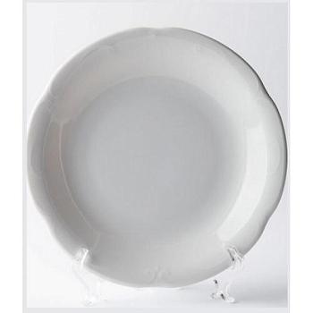 Тарелка десертная 19 см Камелия белый фарфор; OK00990 Kamelia B014