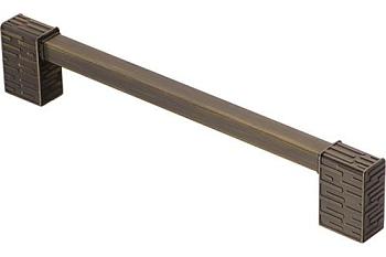 Ручка мебельная скоба 160 мм атласная бронза; EL-7210-160 MAB