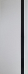 Полотно дверное Леском Royal-2 белый глянец 700мм стекло черное