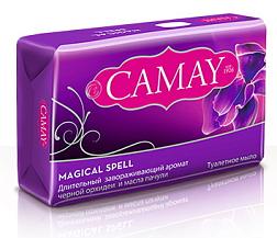 Мыло туалетное Camay 85 г Магическое ЗаКлинание (черная орхидея и масло пачули)