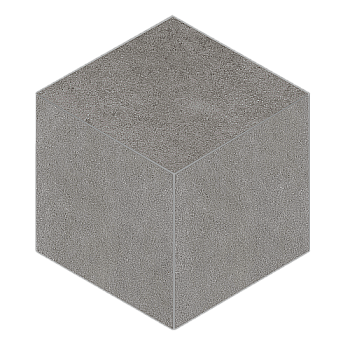 Керамогранит Мозаика Luna цемент серый Cube 25х29см; Estima, LN02/TE02
