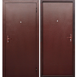 Дверь металлическая 5 см 860х2050мм R металл/металл