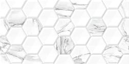 Плитка Vegas белый рельеф 24,9х50х0,85 см 1,1205 кв.м. 9 шт; Alma Ceramica, TWU09VEG017