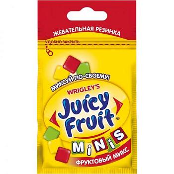 Резинка жевательная Juicy Fruit 15,9 г Фруктовый Микс Minis