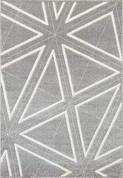 Ковер Soho 200х300 см прямоугольный серый абстракция 1948; 16831